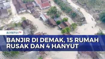 Banjir Rendam Permukiman di Demak, 15 Rumah Warga Rusak dan 4 Lainnya Hanyut | SAPA PAGI