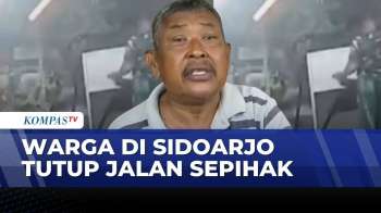 Viral Warga Tutup Akses Jalan Di Sidoarjo, Pelaku Berdalih Demi Keselamatan Cucu | JURNAL NUSANTARA
