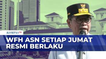 50 Persen ASN Pemprov DKI WFH Jakarta Setiap Jumat | KOMPAS MALAM