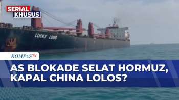 Blokade AS Di Hormuz Hentikan Kapal Tanker, Kapal China Pertama Lolos!