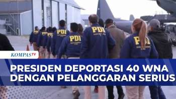 Presiden Chile Deportasi 40 WNA Dengan Pelanggaran Serius | KOMPAS SIANG