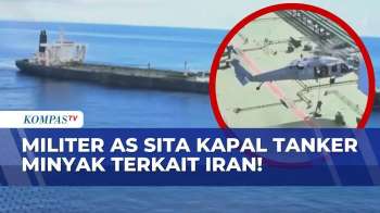 Tegang! Detik-Detik Militer AS Sita Kapal Tanker Majestic X, Tuding Selundupkan Minyak Iran