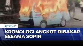 Angkot Dibakar Di Tanah Abang, Sopir Luka Bakar Diduga Karena Pelaku Tak Terima Ditegur