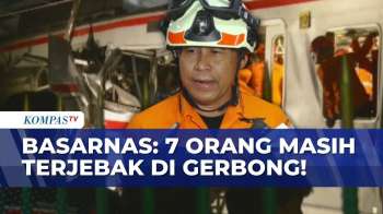 TERBARU! Kepala Basarnas Ungkap Evakuasi Korban Terjebak Tabrakan KRL Dan KA Bromo Anggrek