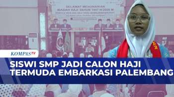 Usia 14 Tahun, Sela Qamsiah Menjadi Jemaah Calon Haji Termuda Di Palembang | SAPA PAGI