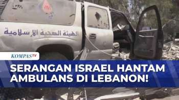 Drone Israel Tembak Ambulans Di Lebanon Selatan, Tiga Orang Terluka | KOMPAS PETANG