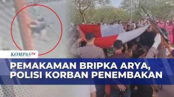 Suasana Pemakaman Bripka Arya Korban Penembakan Di Lampung, Keluarga Ceritakan Sosoknya