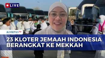 23 Kloter Jemaah Indonesia Berangkat ke Mekkah, Transit di Bir Ali untuk Ambil Miqat | KOMPAS PETANG
