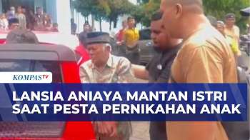 Lansia Tega Aniaya Mantan Istri Di Pesta Pernikahan Anaknya | SAPA SIANG
