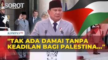 Depan Macron, Prabowo: Tak Ada Damai Di Timur Tengah Tanpa Keadilan Bagi Palestina