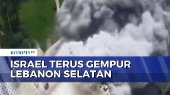 Detik-Detik Israel Serang Rumah Di Lebanon Selatan, Dilaporkan Ada Korban Luka | KOMPAS SIANG