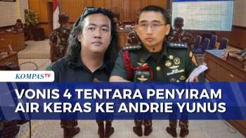 4 TNI Penyiram Air Keras Terhadap Aktivis Andrie Yunus Divonis 1,5 Hingga 3 Tahun Penjara