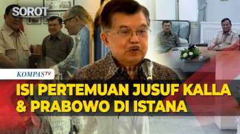 [FULL] Keterangan Jusuf Kalla Usai Bertemu Prabowo Subianto Di Istana Merdeka