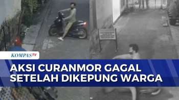 Panik! Pelaku Curanmor Tinggalkan Motor Miliknya Setelah Dikepung Warga | KOMPAS PETANG