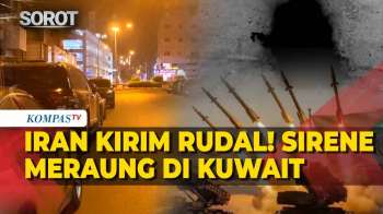 Serangan Rudal & Drone Iran Balas AS! Suara Sirene Meraung Di Kota Kuwait