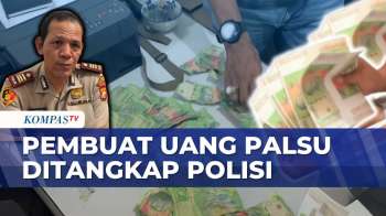 Pembuat Uang Palsu Pecahan Rp20 Ribu Ditangkap, Polisi Ungkap Modus Peredarannya | BORGOL