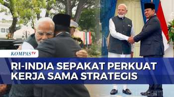Prabowo Terima PM India Narendra Modi di Istana Merdeka, Perkuat Kerja Sama Strategis