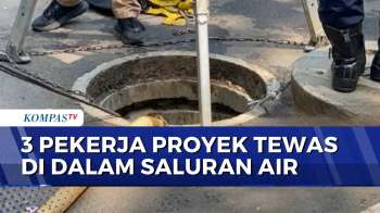 Tim Damkar Evakuasi 3 Pekerja Proyek Tewas Di Dalam Saluran Air | KOMPAS PETANG