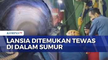 Detik-Detik Evakuasi Lansia Ditemukan Tewas Di Dalam Sumur Sedalam 14 Meter Di Cimahi | KOMPAS SIANG