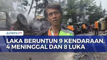 Keterangan Saksi Mata Soal Kecelakaan Beruntun 9 Kendaraan Di Deli Serdang, 4 Orang Meninggal