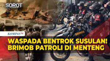 Waspada Bentrok Warga Susulan! Aparat Gabungan TNI-Polri Patroli Di Menteng