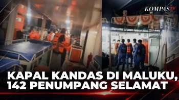 Detik-Detik Penumpang KM Bunda Maria Di Perairan Maluku Evakuasi Diri | KOMPAS SIANG
