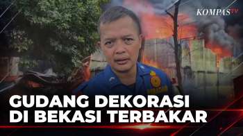 Kebakaran Gudang Dekorasi Pengantin di Bekasi, 8 Mobil Damkar Diterjunkan ke Lokasi | SAPA PAGI