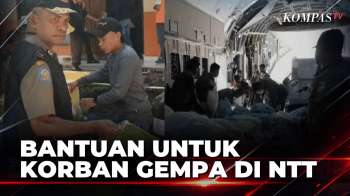 Bantuan Gempa NTT Dikirim Lewat Jalur Laut Dan Udara, KRI Bung Hatta Ikut Dikerahkan | SAPA MALAM