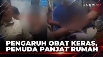 Diduga di Bawah Pengaruh Obat Keras, Pemuda Panjat Rumah Warga di Jakarta Utara | BORGOL