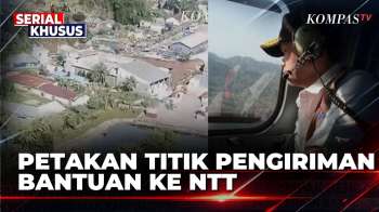 Pantau Dampak Bencana di NTT Dari Udara, Petakan Titik Pengiriman Bantuan | SAPA MALAM