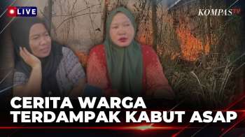 [FULL] Warga Banjarbaru Ngaku Masih Merasakan Kabut Asap Karhutla, Balita Diungsikan ke Tempat Aman
