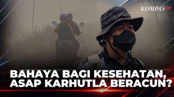 Kabut Asap Karhutla Kepung Banjarbaru, Siswa Tetap Berangkat Sekolah