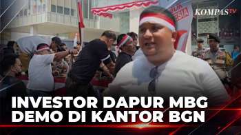 Tagih Pembayaran, Investor Dan Pengelola Pembangunan SPPG Demo Di Kantor BGN Jakarta | KOMPAS PETANG