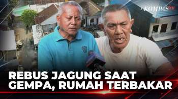 Rebus Jagung Saat Gempa Di NTT, Rumah Warga  Hangus Terbakar | BERITA UTAMA