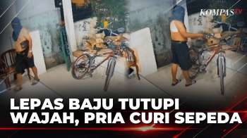 Terekam CCTV! Pria Bertopeng Intip Rumah, Lalu Bawa Kabur Sepeda Di Bekasi | BORGOL