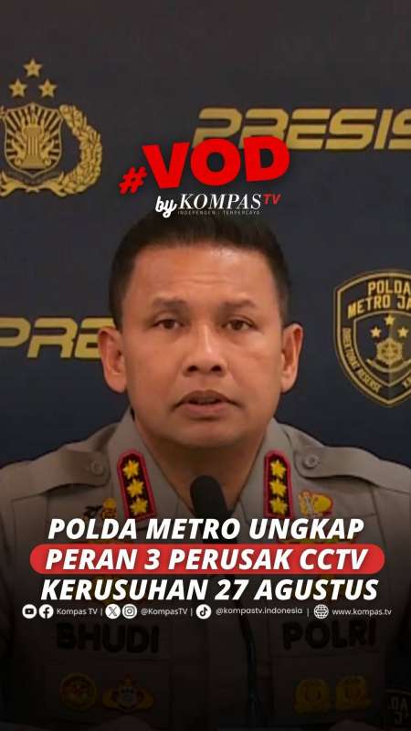 Ditangkap! Polda Metro Ungkap 3 Pelaku Perusak CCTV Saat Kerusuhan 27 Agustus