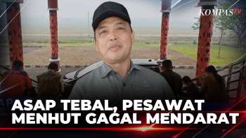 Kabut Asap Karhutla, Pesawat Menteri Kehutanan Raja Juli Antoni Gagal Mendarat Di Kalbar |SAPA MALAM