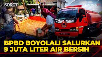 Krisis Air Bersih Meluas, BPBD Boyolali Salurkan  9 Juta Liter Air Selama Kemarau Panjang
