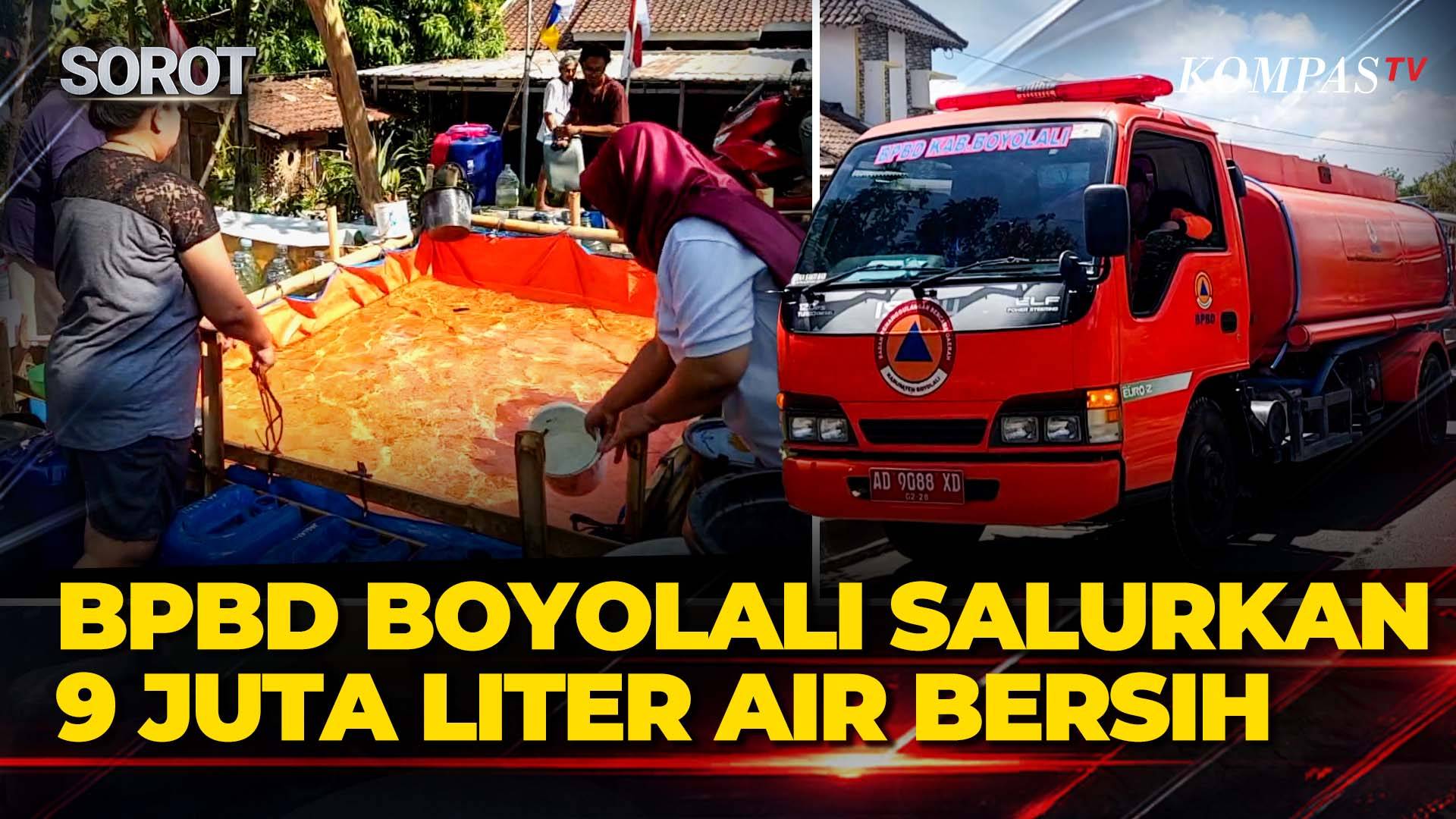 Krisis Air Bersih Meluas, BPBD Boyolali Salurkan  9 Juta Liter Air Selama Kemarau Panjang