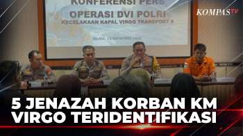 DVI Identifikasi 5 Jenazah Korban KM Virgo Transport 8, 3 Ditemukan Di Dalam Kapal | SAPA MALAM