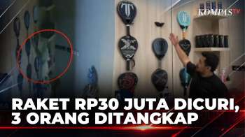 3 Pencuri Raket Padel Senilai Rp30 Juta Ditangkap, Petugas Keamanan Jadi Dalang | BERITA UTAMA