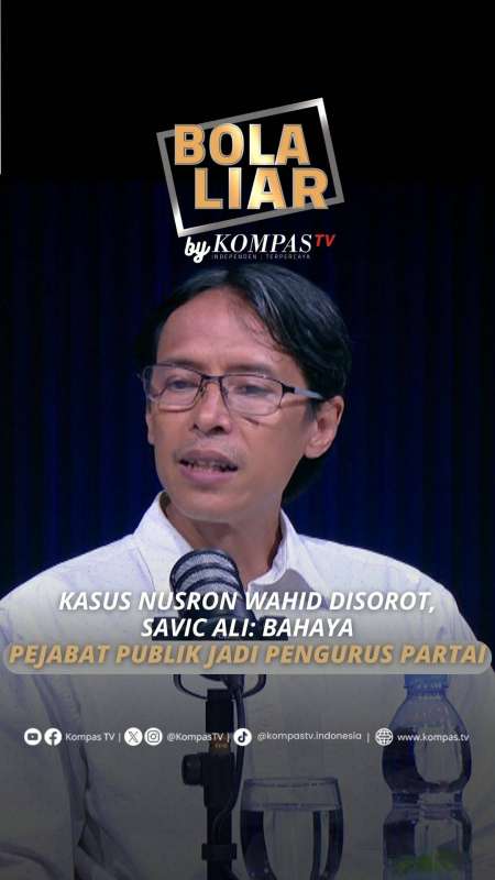 KASUS NUSRON WAHID DISOROT, SAVIC ALI: BAHAYA PEJABAT PUBLIK JADI PENGURUS PARTAI