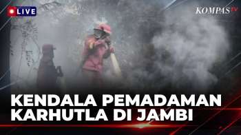 Upaya Pemadaman Karhutla Di Jambi Terkendala Padatnya Vegetasi | KOMPAS SIANG