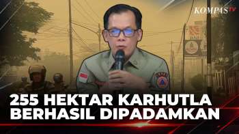 BNPB Update 255 Hektar Lahan Terbakar Telah Berhasil Dipadamkan | JMP