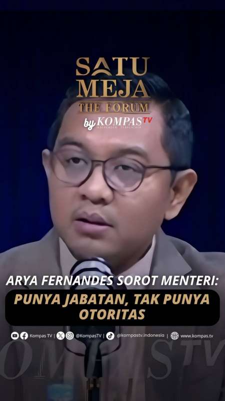 Arya Fernandes Sorot Menteri: Punya Jabatan, Tak Punya Otoritas