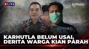 Petugas Dalkarhutla Dishut & Komisi IV DPR Soroti Karhutla Belum Usai, Kesehatan Warga Terancam