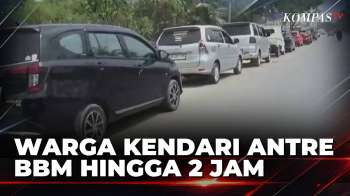 Antrean BBM di Kendari Kembali Terjadi, Warga Menunggu hingga 2 Jam | SAPA SIANG