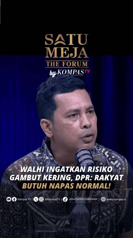 WALHI INGATKAN RISIKO GAMBUT KERING, DPR: RAKYAT BUTUH NAPAS NORMAL! 