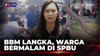 Update! Antrean BBM Di Wilayah Bali, Warga Rela Bermalam Di SPBU | KOMPAS SIANG