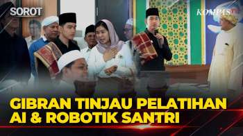 Wapres Gibran Tinjau Pelatihan AI & Robotik Santri Ponpes Di Pasuruan